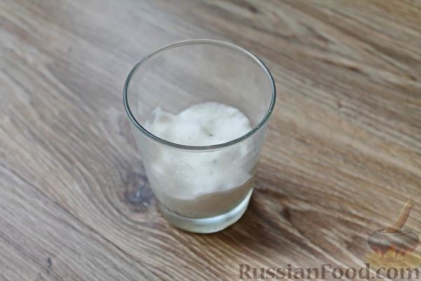 Белковый омлет на молоке (в микроволновке)